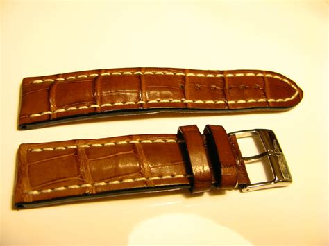 breitling mesh band replica|breitling crocodile straps for sale.